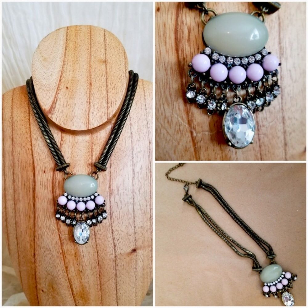 Vintage style Necklace, Handmade, Cottagecore Jewelry, Victorian, Tarot, Choker